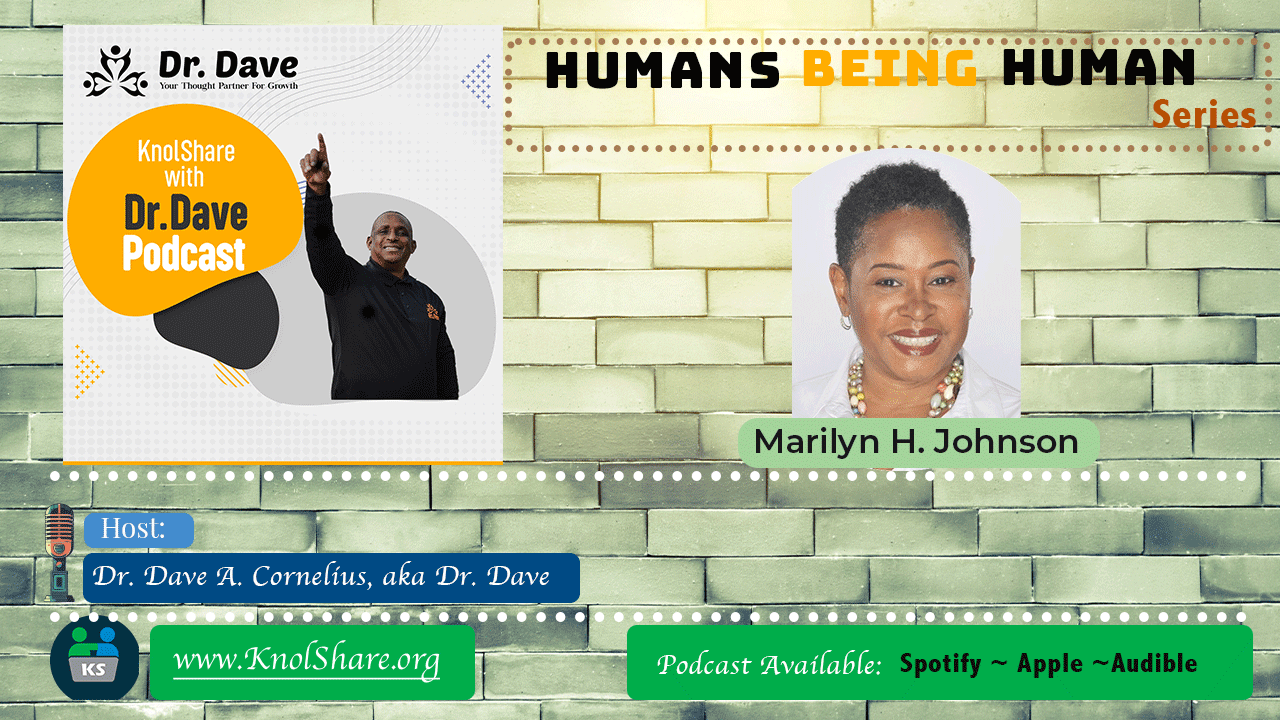 E3_Marilyn-Johnson_KSDD-2025_1280x720 Marilyn Johnson is a Guest on the KnolShare with Dr. Dave podcast