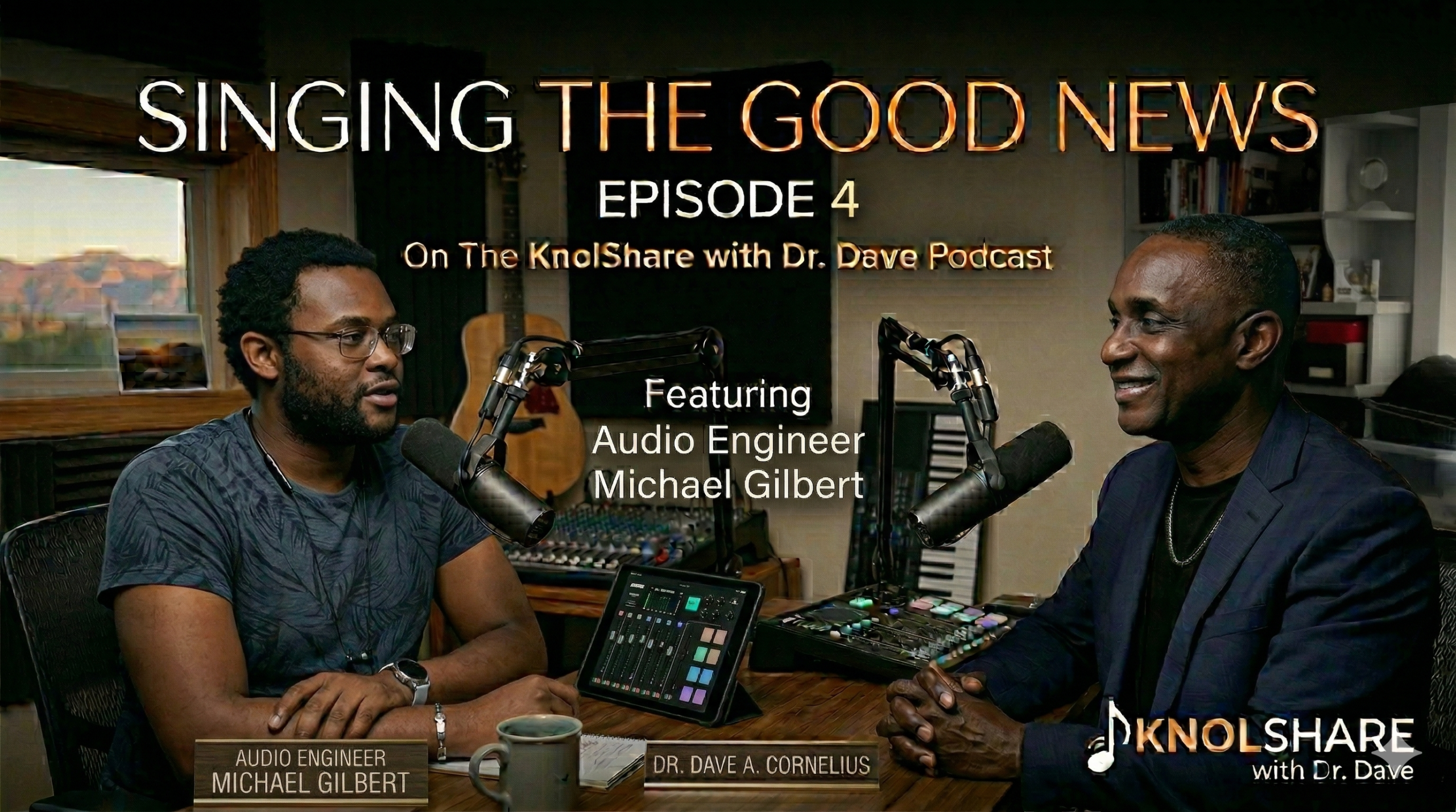 Michael Gilbert, Audio Engineer, Joins Dr. Dave